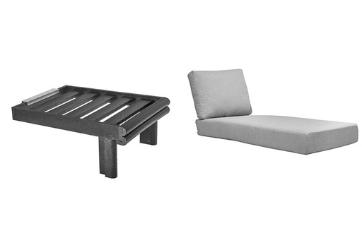 DSF289c * (Add) Chaise Extension, Tofino Collection