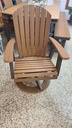 Swivel Rocker Dining Chair * Natural Finish