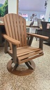 Swivel Rocker Dining Chair * Natural Finish