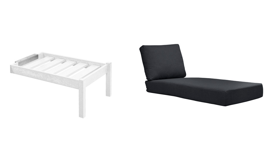 DSF289c * (Add) Chaise Extension, Tofino Collection