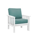 DSF261c * Arm Chair w/Cushion, Stratford Collection