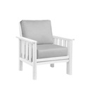 DSF261c * Arm Chair w/Cushion, Stratford Collection