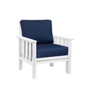 DSF261c * Arm Chair w/Cushion, Stratford Collection