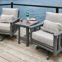 DSF264c * Swivel Arm Chair w/Cushions, Stratford Collection