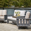DSF264c * Swivel Arm Chair w/Cushions, Stratford Collection