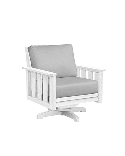 DSF264c * Swivel Arm Chair w/Cushions, Stratford Collection