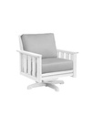 DSF264c * Swivel Arm Chair w/Cushions, Stratford Collection