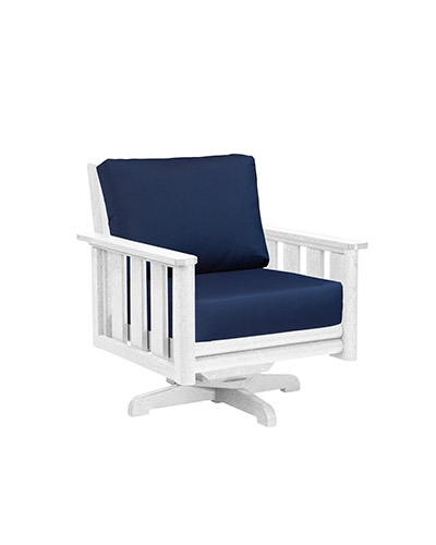 DSF264c * Swivel Arm Chair w/Cushions, Stratford Collection