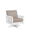 DSF264c * Swivel Arm Chair w/Cushions, Stratford Collection