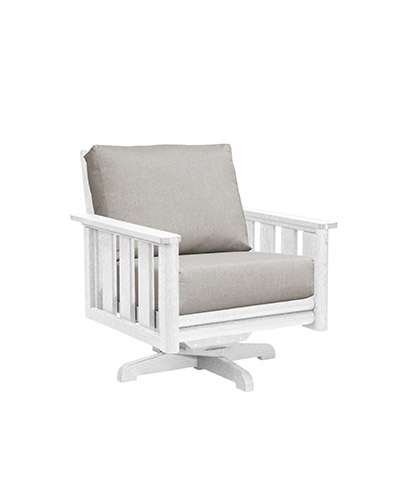DSF264c * Swivel Arm Chair w/Cushions, Stratford Collection