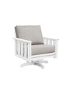 DSF264c * Swivel Arm Chair w/Cushions, Stratford Collection