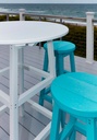 Set 40" Round Pub Table w/4 Barstools