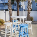 Set 40" Round Pub Table w/4 Barstools