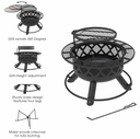  24” Fire Pit with Regular Grill