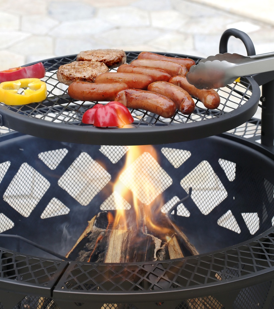  24” Fire Pit with Regular Grill