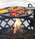  24” Fire Pit with Regular Grill