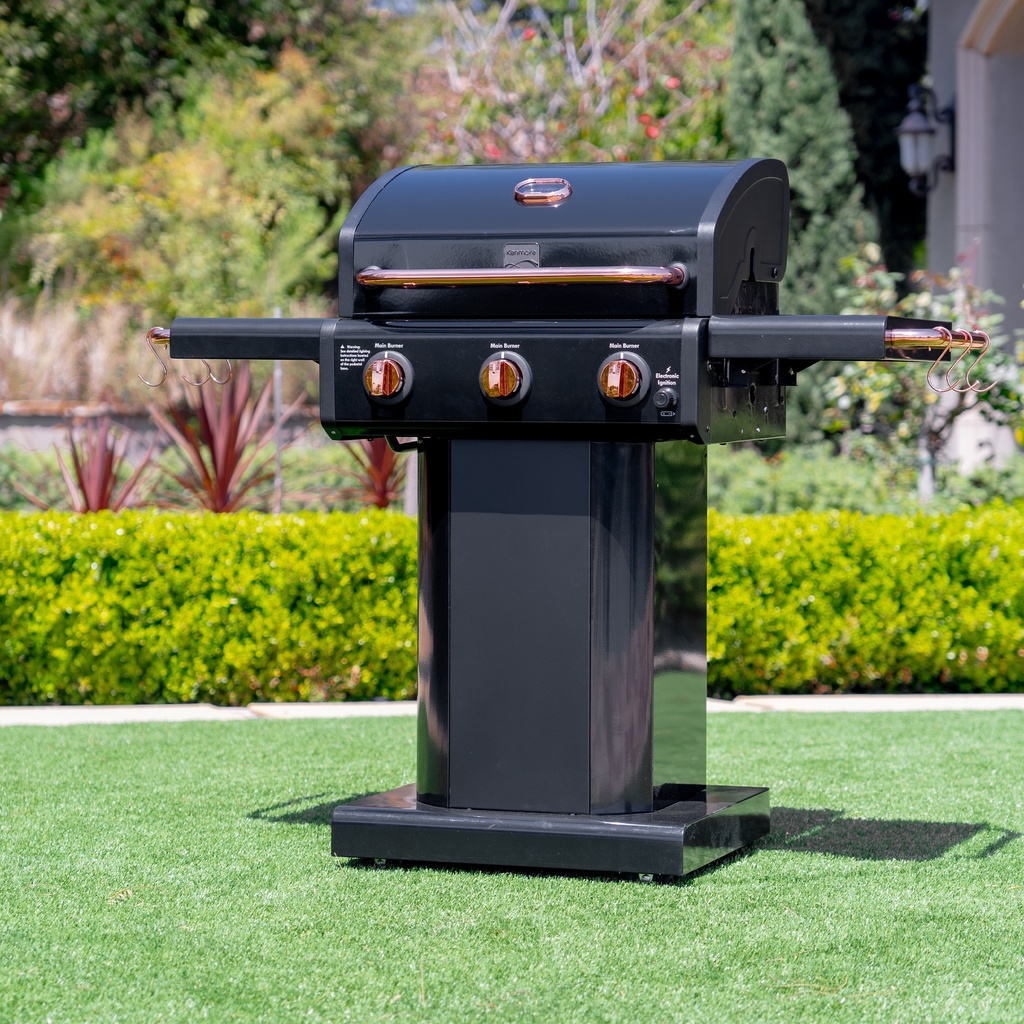 Kenmore 3 Burner Pedestal Gas Grill,