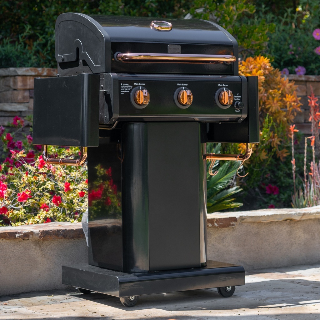 Kenmore 3 Burner Pedestal Gas Grill,
