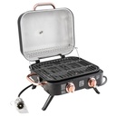 Kenmore 2 Burner Retro Tabletop Gas Grill, 