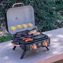 Kenmore 2 Burner Retro Tabletop Gas Grill, 