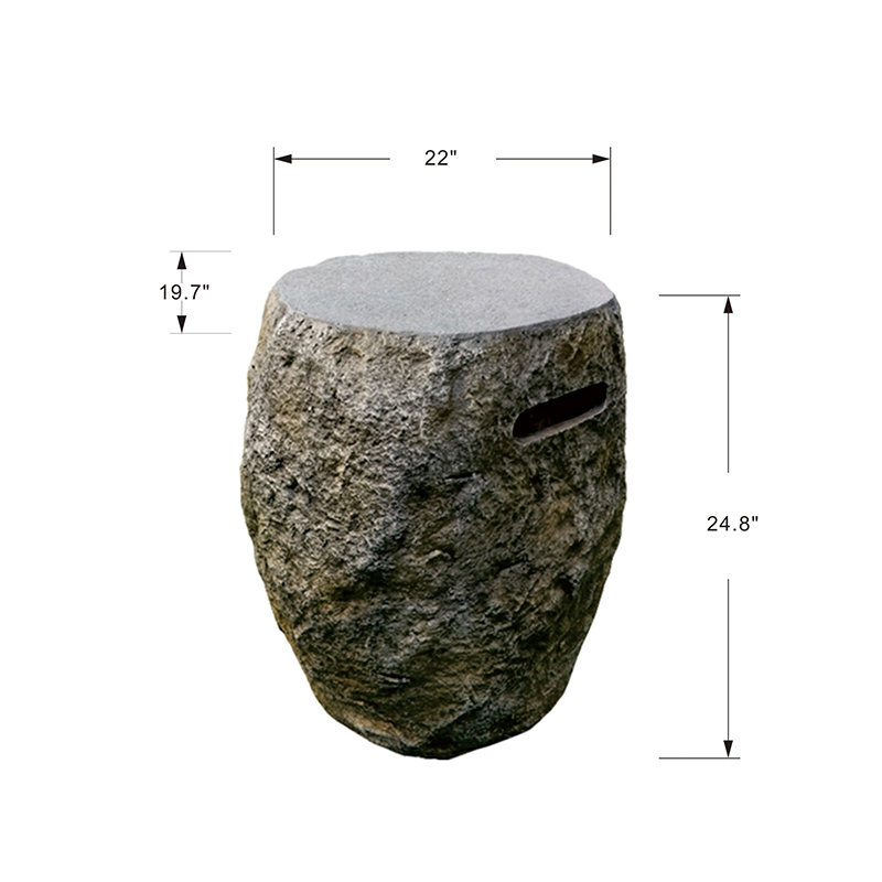Elementi-Boulder Cover, Granite