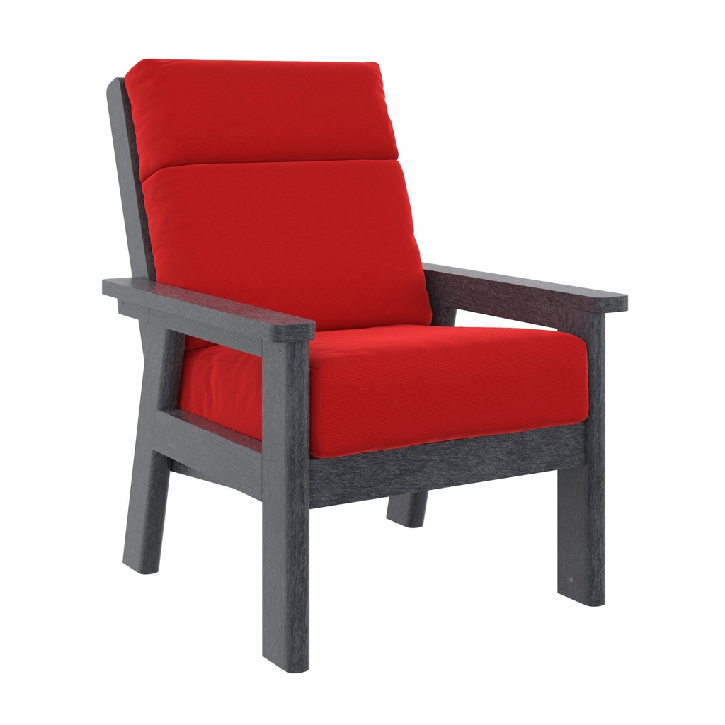 DSF291 * High Back Arm Chair w/Cushions, Charleston Collection