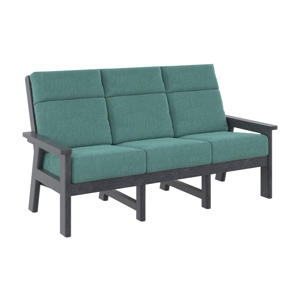 DSF293 * High Back Sofa w/Cushions, Charleston Collection 