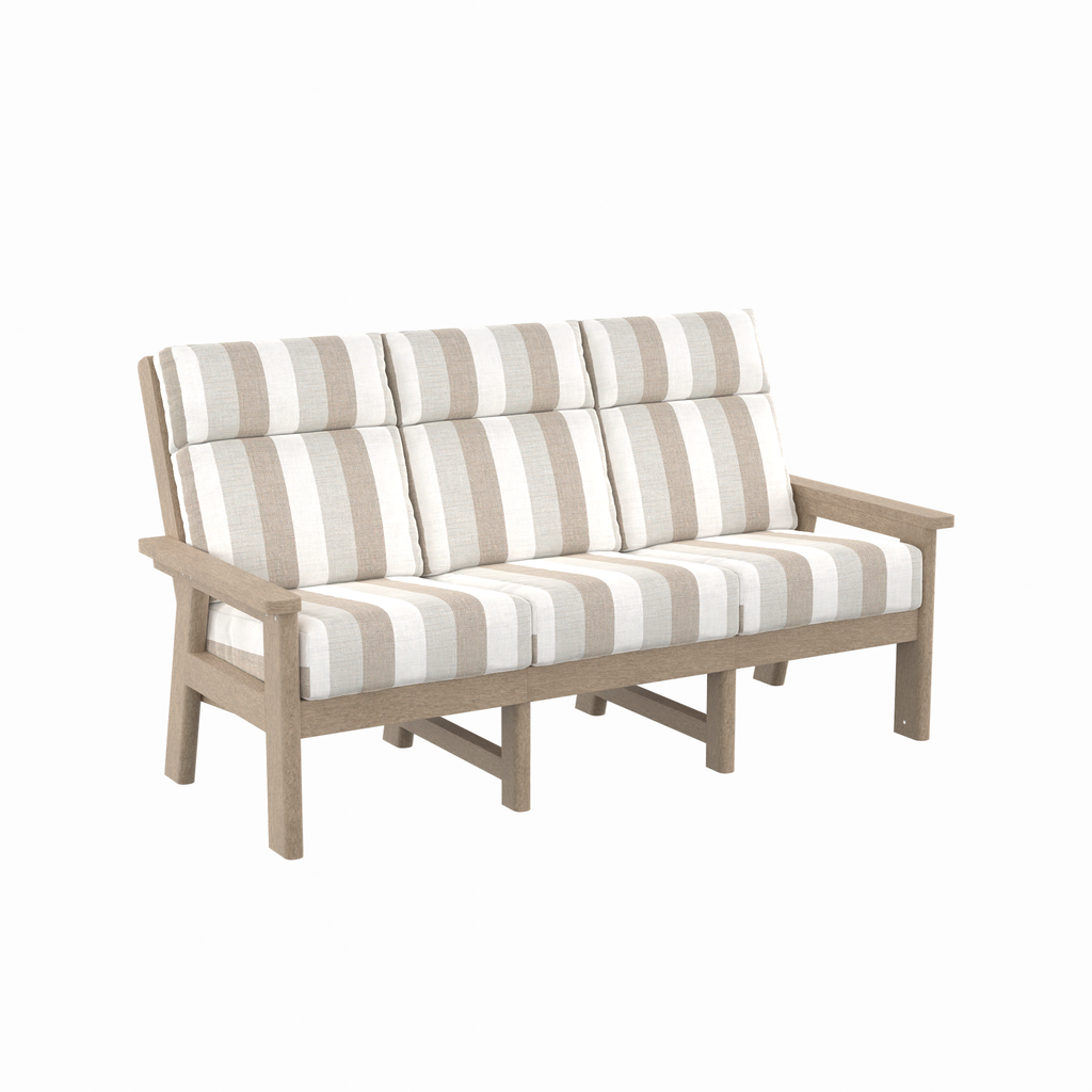 DSF293 * High Back Sofa w/Cushions, Charleston Collection 