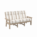 DSF293 * High Back Sofa w/Cushions, Charleston Collection 