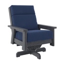 DSF294 * High Back Swivel Chair w/Cushions, Charleston Collection