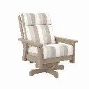 DSF294 * High Back Swivel Chair w/Cushions, Charleston Collection