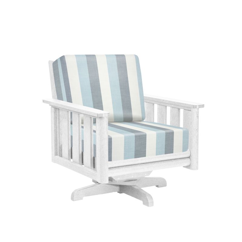 DSF264c * Swivel Arm Chair w/Cushions, Stratford Collection