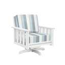 DSF264c * Swivel Arm Chair w/Cushions, Stratford Collection