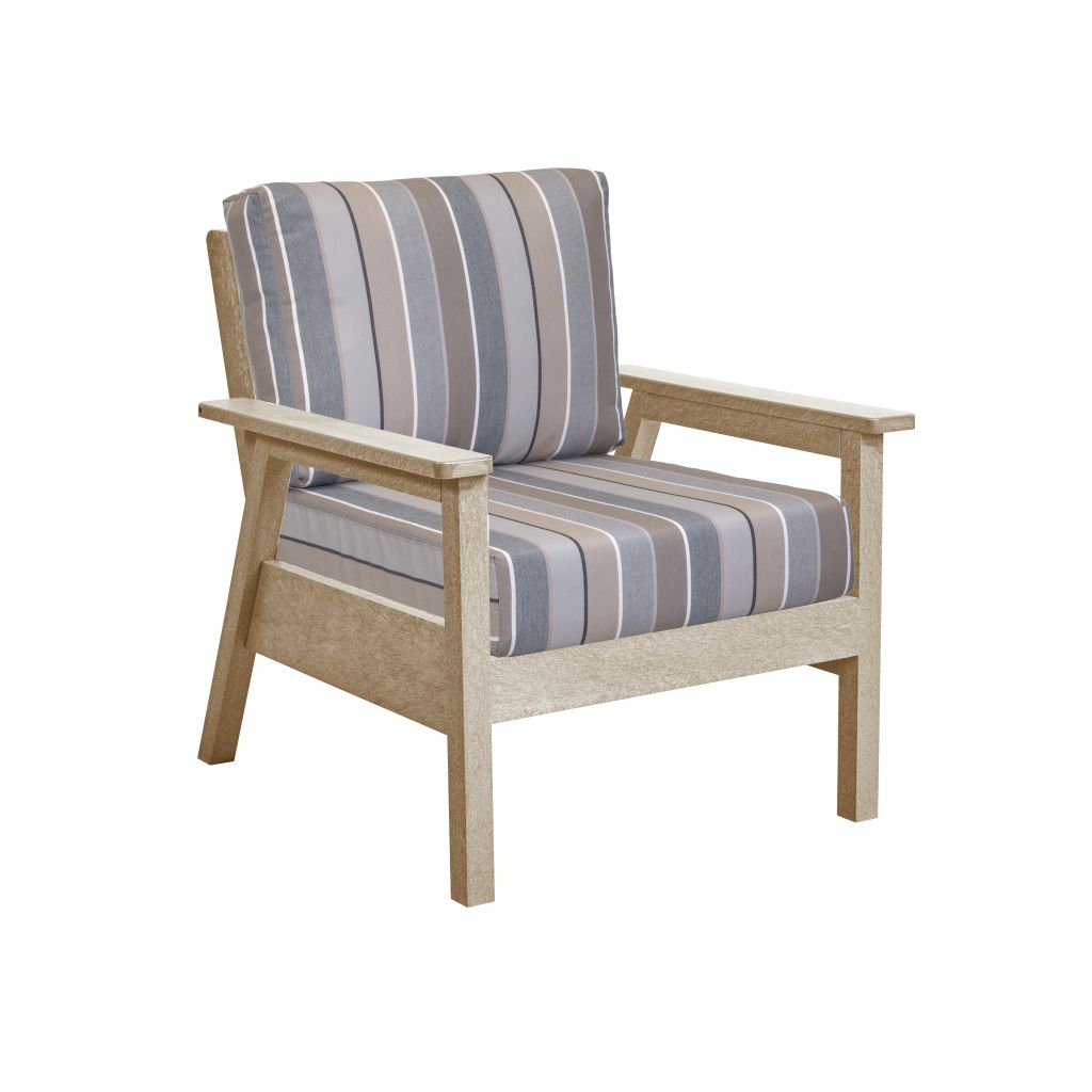 DSF281c * Arm Chair w/Cushion, Tofino Collection