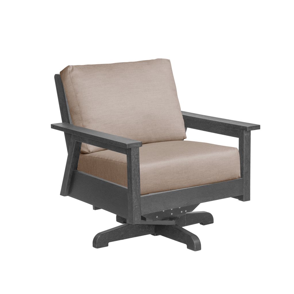 DSF284c * Swivel Chair w/Cushions, Tofino Collection
