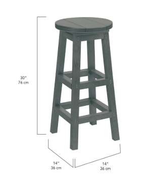 Hot Buy * 40" Round Pub Table w/ 4 Bar Stool, Red 