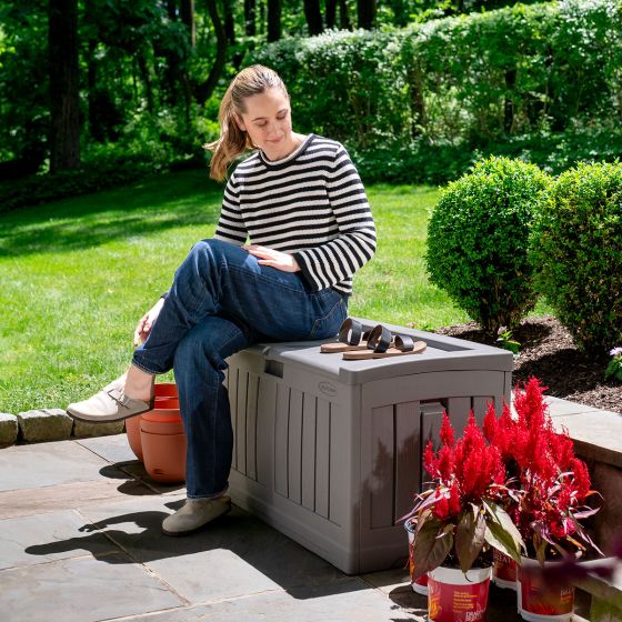 Suncast Deck Boxes - Medium (50 GAL) 