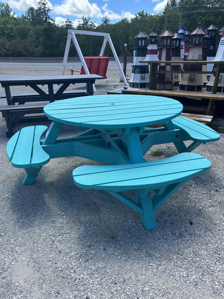 Hot Buy - T50 * 51" Round Picnic Table, Generation Line 