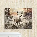 GW * Whitetail Deer Print