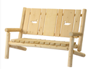 Log Loveseat