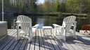 CADI * Adirondack Deluxe Chair w/8" Wide Arms, Woodmill Line