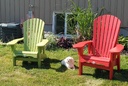 CRMU * Raised Muskoka Chair, Woodmill Line