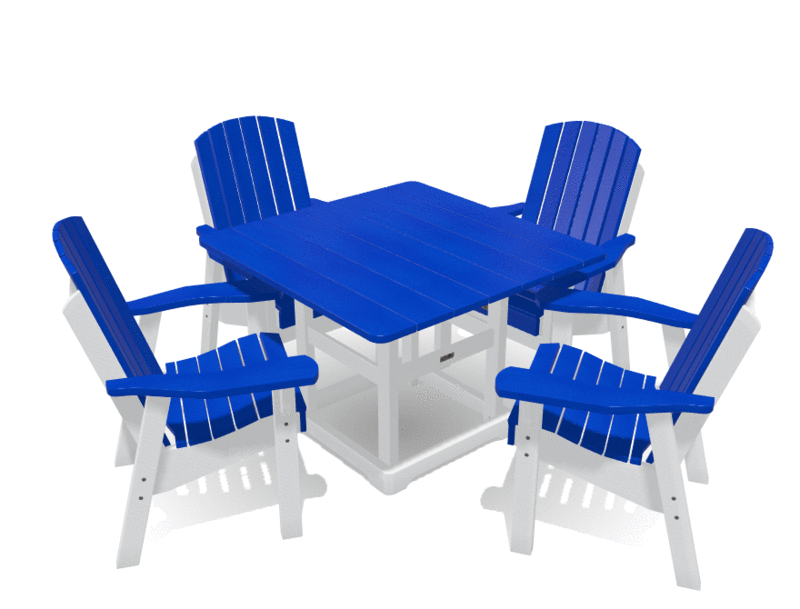 Set 40" Deluxe Dining Table with 4 Chairs, Krahn