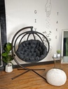 DLBB * Hanging Overland Black Ball Chair