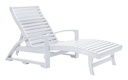L38 * Chaise Lounge w/Hidden Wheels, St. Tropez Collection