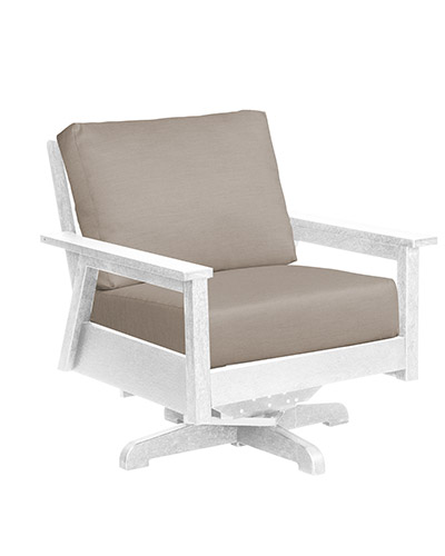 DSF284c * Swivel Chair w/Cushions, Tofino Collection