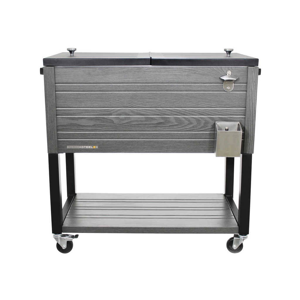 Permasteel-80-qt Furniture Style Patio Cooler, 