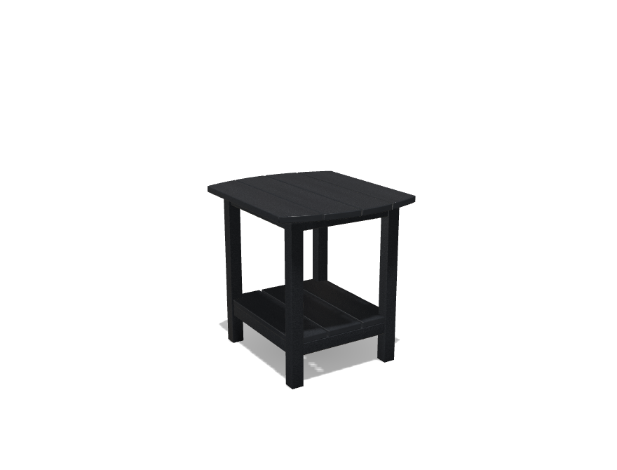 T19 * 22" Patio Table W/ Shelf