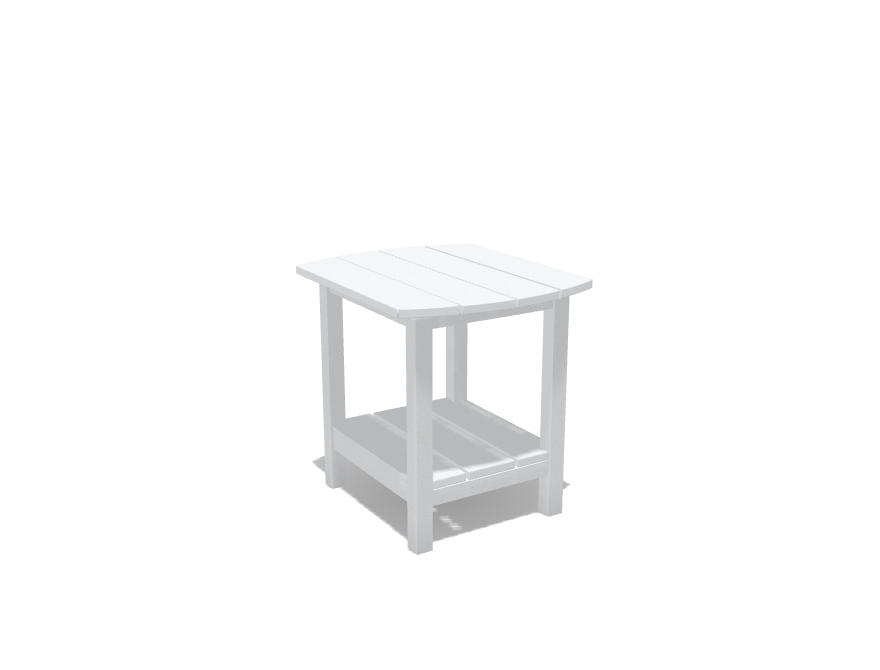 T19 * 22" Patio Table W/ Shelf