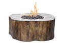 Elementi Manchester Fire Table, Redwood